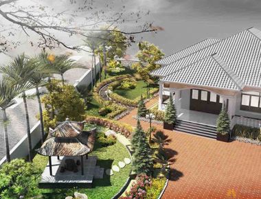 Thi công sân vườn 05