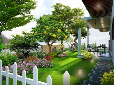 Thi công sân vườn 04