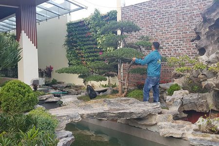 Thi công sân vườn 03