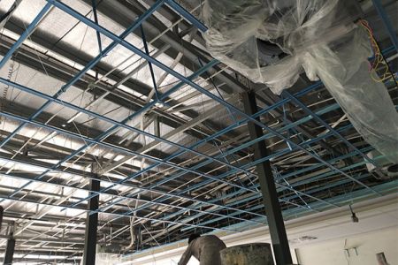 Thi công trần thạch cao