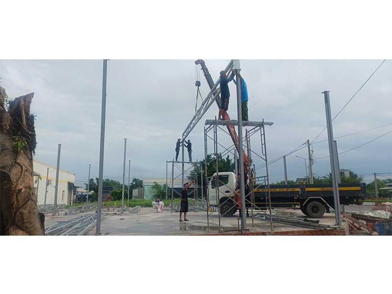 Công trình shop house Đồng Tháp 05