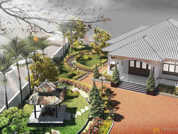 Thi công sân vườn 05